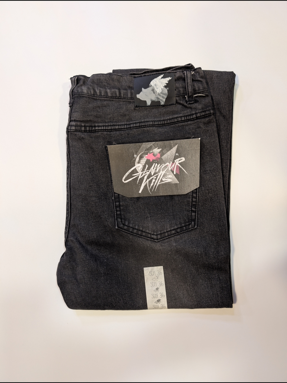 (NEW) Glamour Kills Black Skinny Jeans